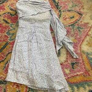 Blue Blush M/ Light Blue Romper